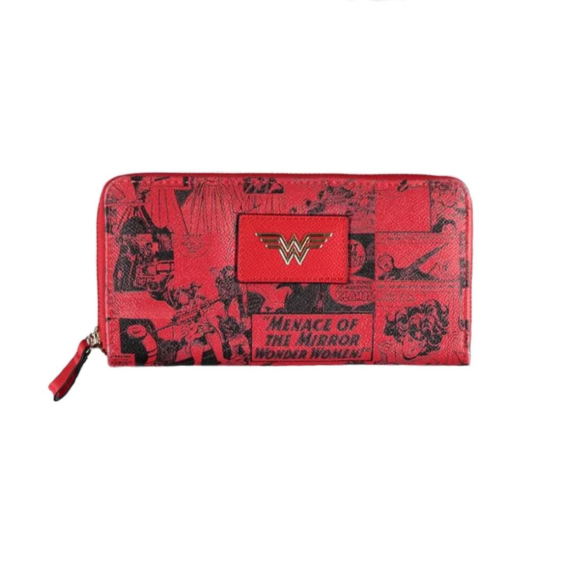 Difuzed Pokémon Wonder Woman Zip Around Ladies Wallet - حقيبة يد